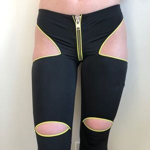 CLUB EXX Cut out pants